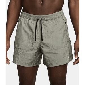 Nike Stride Running Division 5in Dri Fit Lined Shorts Dark Stucco | Size: Small